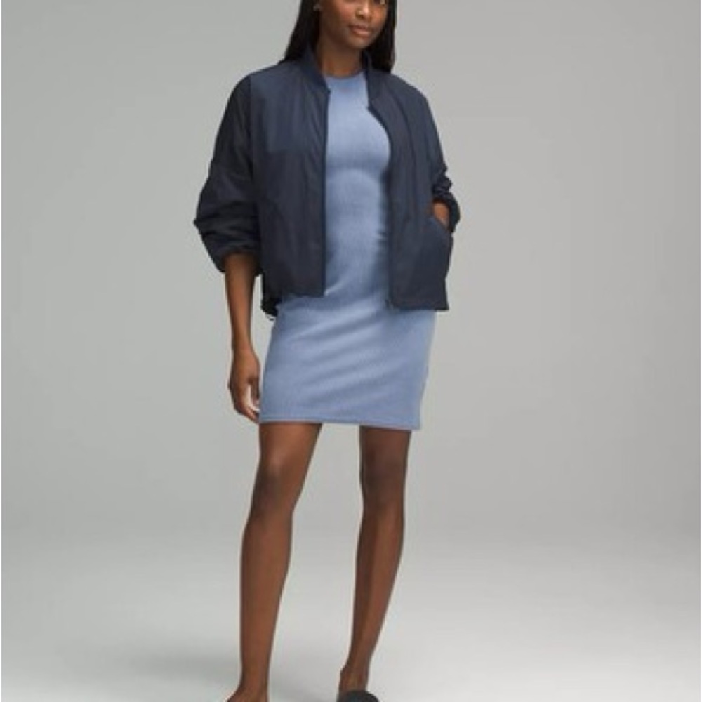 Lululemon Ribbed Softstreme Slim-Fit Tank Dress